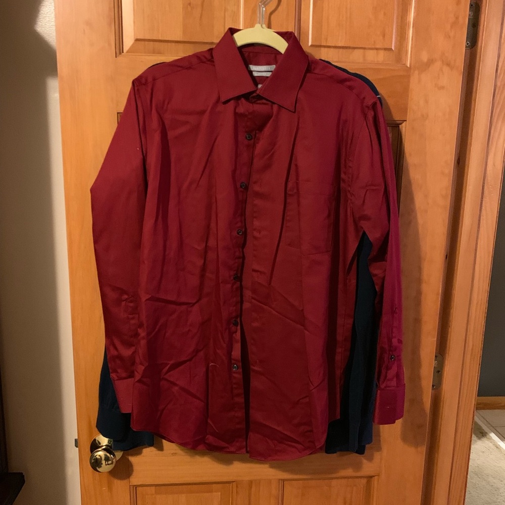 Red Dress Shirt